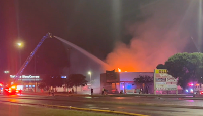 College Station fire crews battle early morning blaze at Krispy Kreme