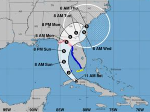 Tropical Storm Debby forms in Gulf of Mexico, threatening Florida with flooding and tornadoes: Live