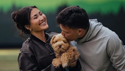 [PHOTOS] Oregon Ducks Quarterback Dillon Gabriel's Puppy Is 'Ready For Reps!'