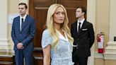 Paris Hilton glams up Capitol Hill as she tells of her childhood abuse