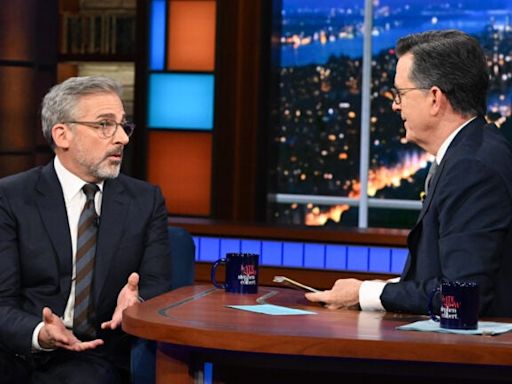 Steve Carell tells Stephen Colbert he doubts he'll appear on new 'The Office' series