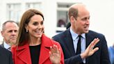 Prince William and wife Kate visit Wales for 1st time since getting new titles