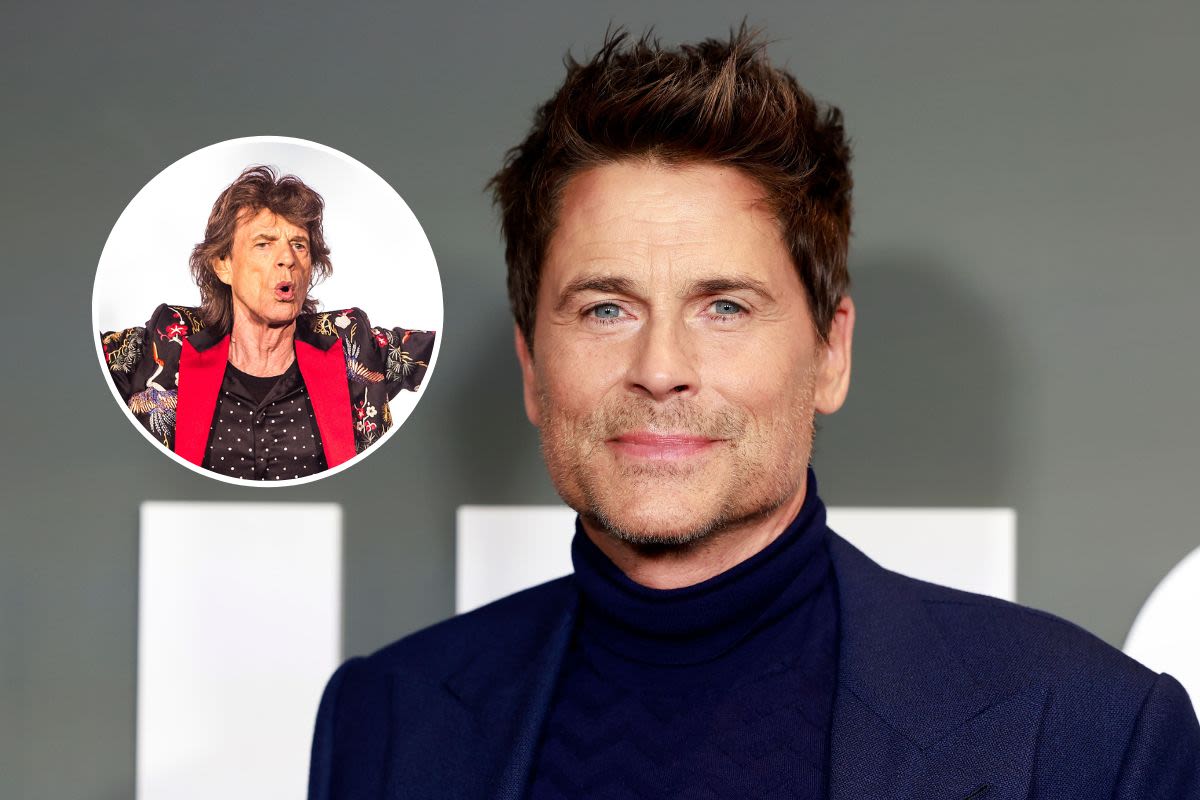 Mick Jagger made Rob Lowe question his sexuality—'very coquettish'