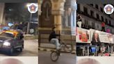 Mumbai: 20-Year-Old Chembur Youth Detained For Performing Dangerous Bicycle Stunts On CSMT Road, Uploading Videos On...