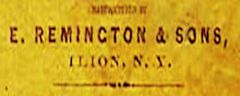 E. Remington and Sons