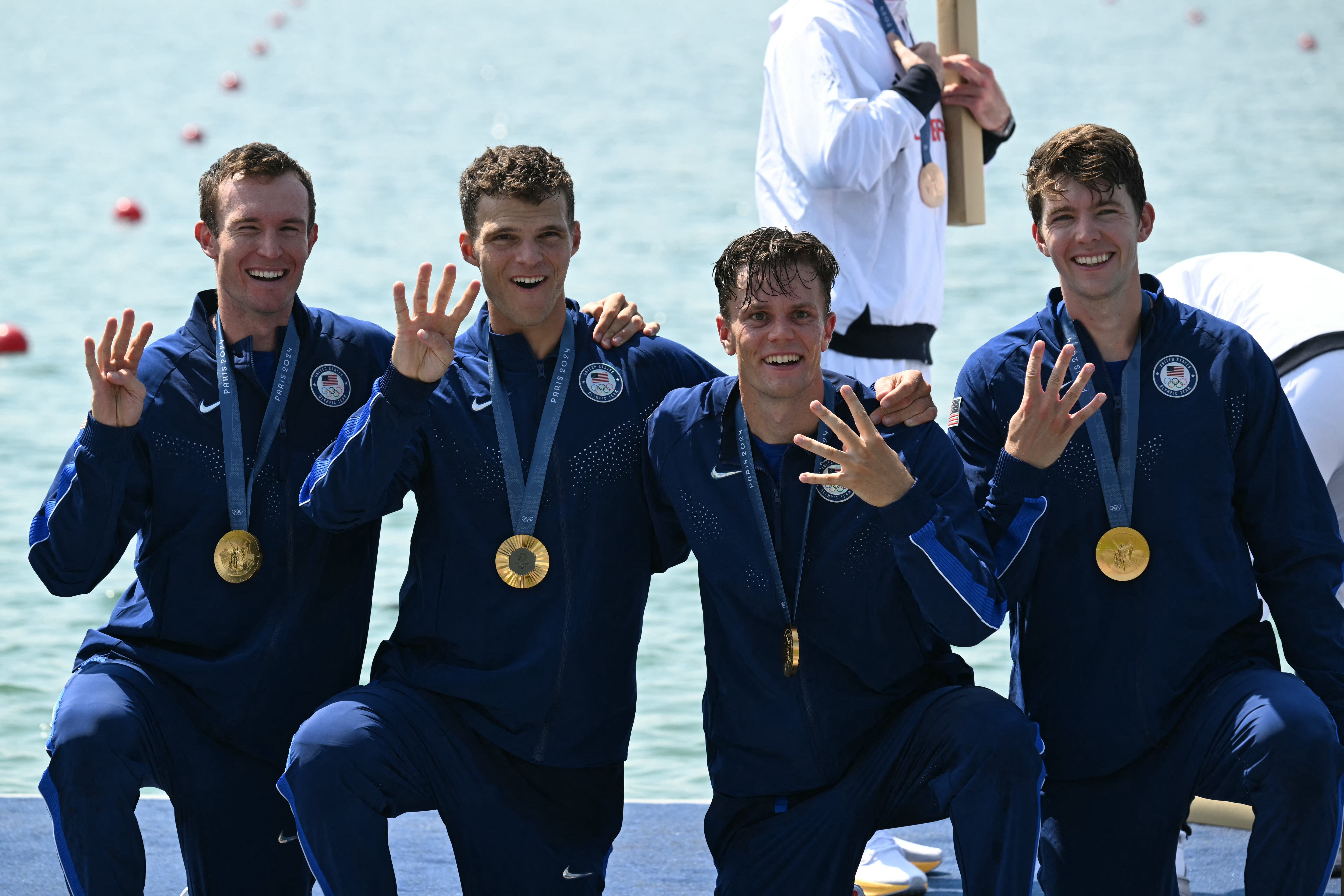 Who is Nick Mead? Rower makes history as Team USA flag bearer at closing ceremony with Katie Ledecky