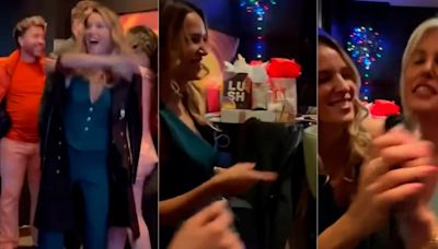 Globos, guirnaldas y karaoke: así fue el cumpleaños sorpresa que le preparó Michael Bublé a Luisana Lopilato