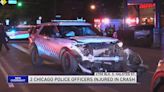 2 CPD officers injured in South Side collision between squad car and van overnight