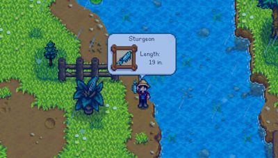 Stardew Valley: How To Catch Sturgeon