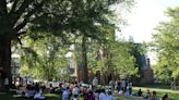 Pro-Palestinian protesters form encampment near University Chapel