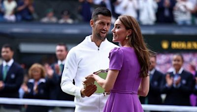 Novak Djokovic sends classy message to Princess Kate after Wimbledon meet-up