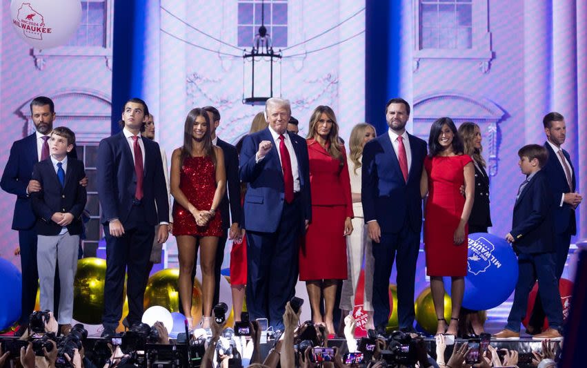 What Trump’s family photo says about the future of the dynasty