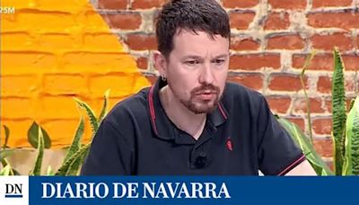 Pablo Iglesias, tertuliano en el programa 'Mañaneros' de Cantizano en La 1