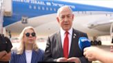 Conditions for deal 'coming together', enemy's spirit starting to break, Netanyahu tells families of hostages as he lands in US
