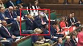 Labour MP branded 'disrespectful' for putting feet up in Commons