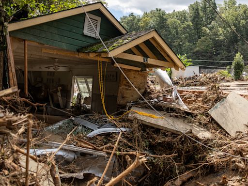 Photos: Helene decimates Chimney Rock, N.C., a mountain town that was washed away in the storm