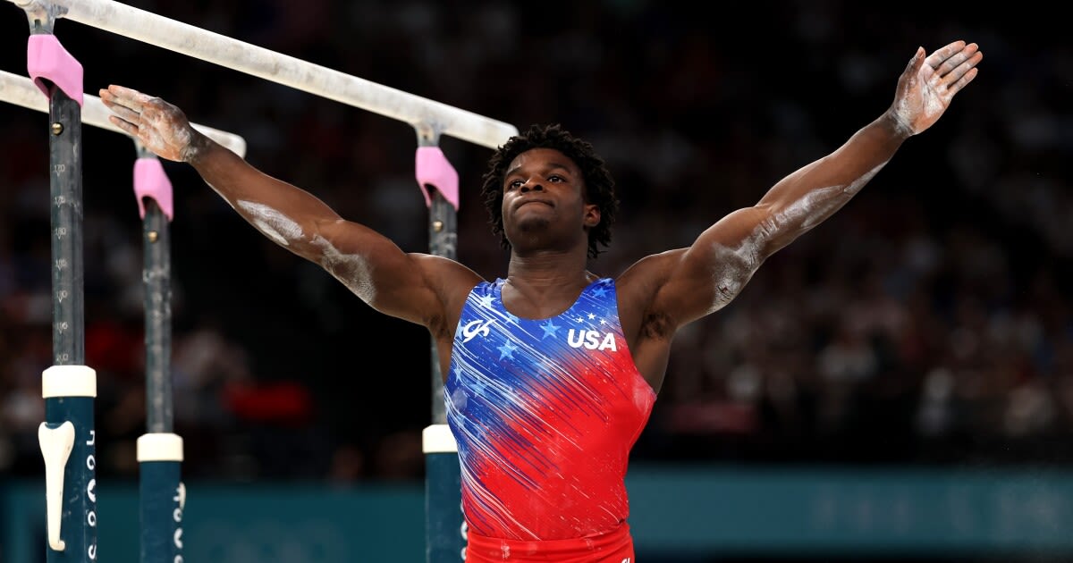 In the Olympic men’s gymnastics individual all-around, the U.S. strikes out