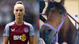Alisha Lehmann shows off her 'beautiful' horse as Aston Villa star returns home after Switzerland duty | Goal.com English Qatar