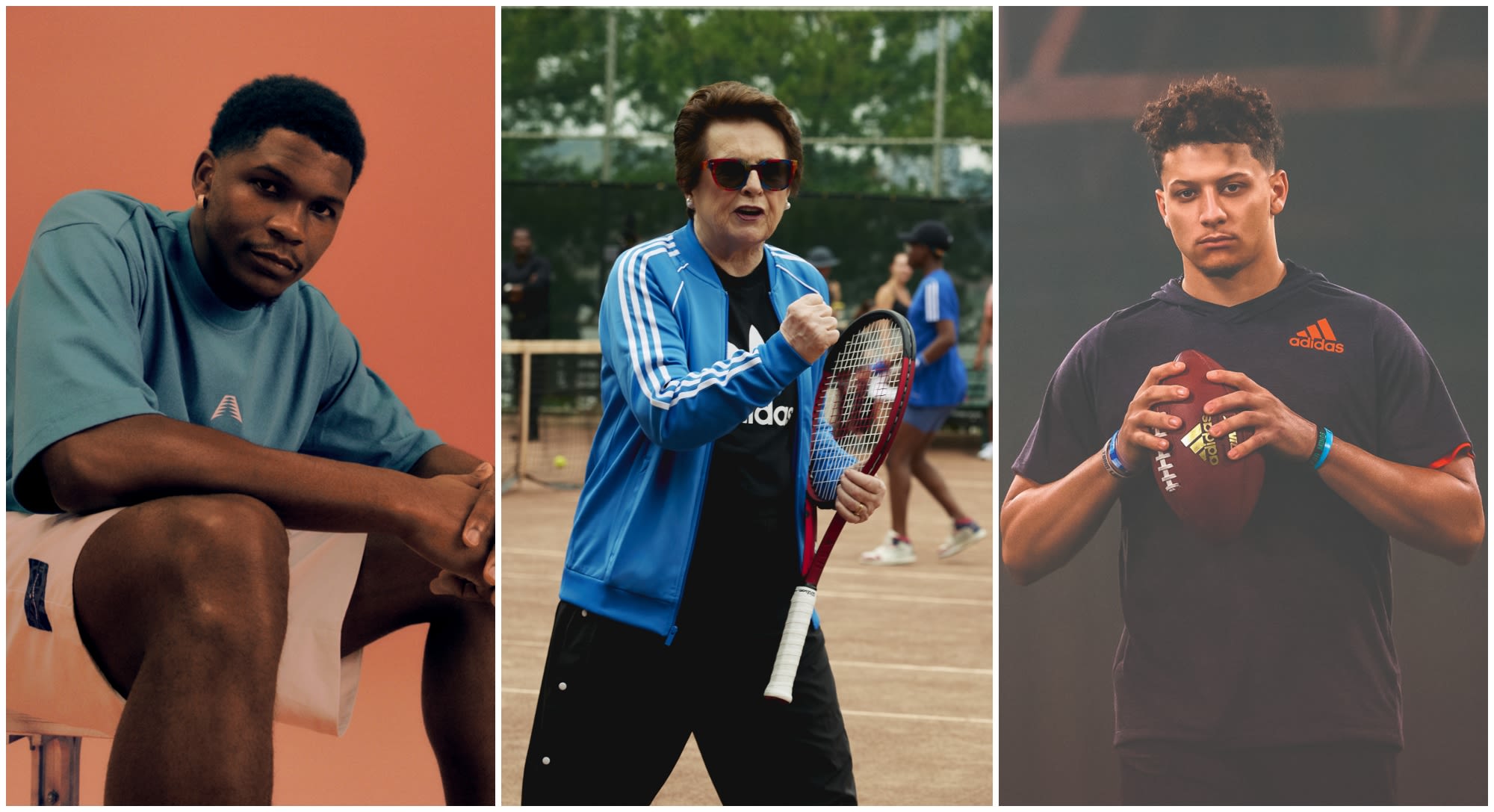 The Superstars: Patrick Mahomes, Anthony Edwards, Billie Jean King and Other Adidas Athletes Talk Sneaker Favorites...