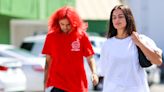 Addison Rae Wore A Giant White T-Shirt And No Pants For An Outing With Omer Fedi