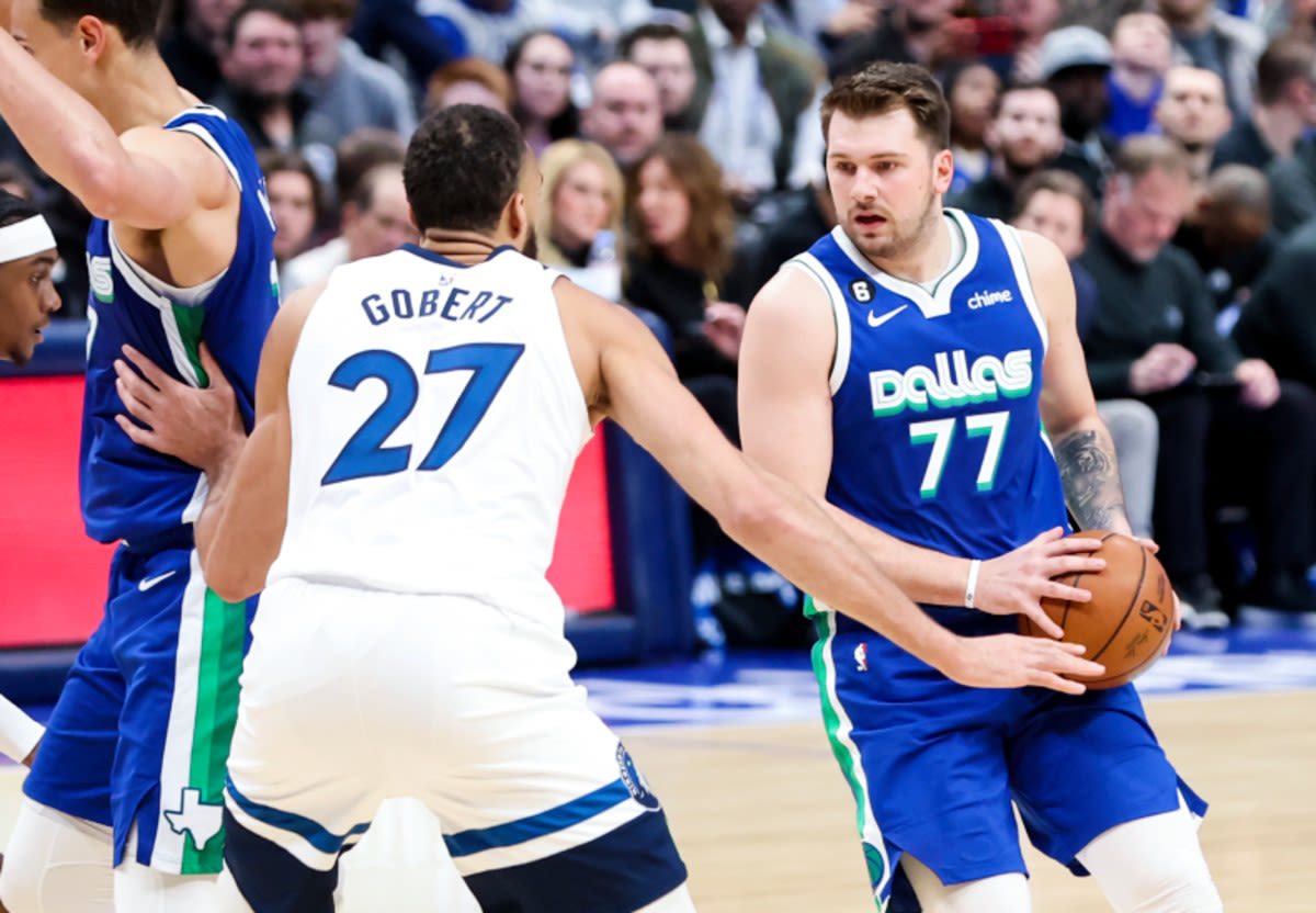 Fans Call Out Rudy Gobert for Reaction to Luka Doncic’s Trash Talk