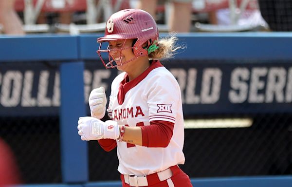 Look: Jayda Coleman walk-off home run sends Oklahoma softball to WCWS championship series