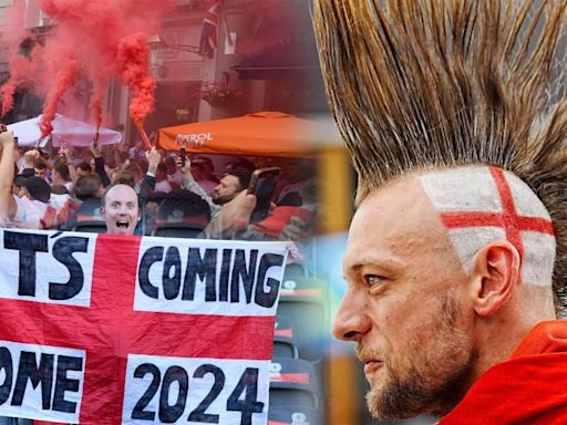 England fans pack out streets of London and Berlin for Euro 2024 final