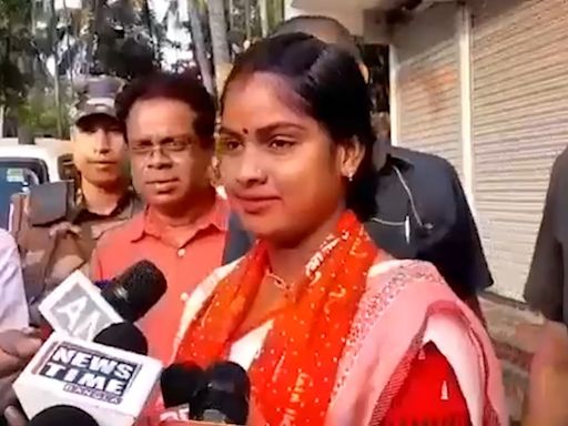 Lok Sabha Elections Phase 7: Sandeshkhali rape survivor and BJP candidate Rekha Patra casts her vote in Bengal, claims ‘not been allowed to vote since 2011’