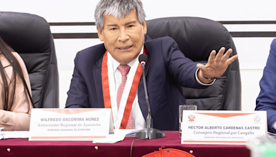 Wilfredo Oscorima: ciudadanos de Ayacucho rechazaron presencia del gobernador: "Lárgate no te queremos ver"