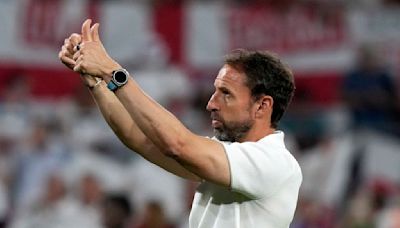 Cups thrown at England manager Gareth Southgate after a 0-0 draw with Slovenia at Euro 2024