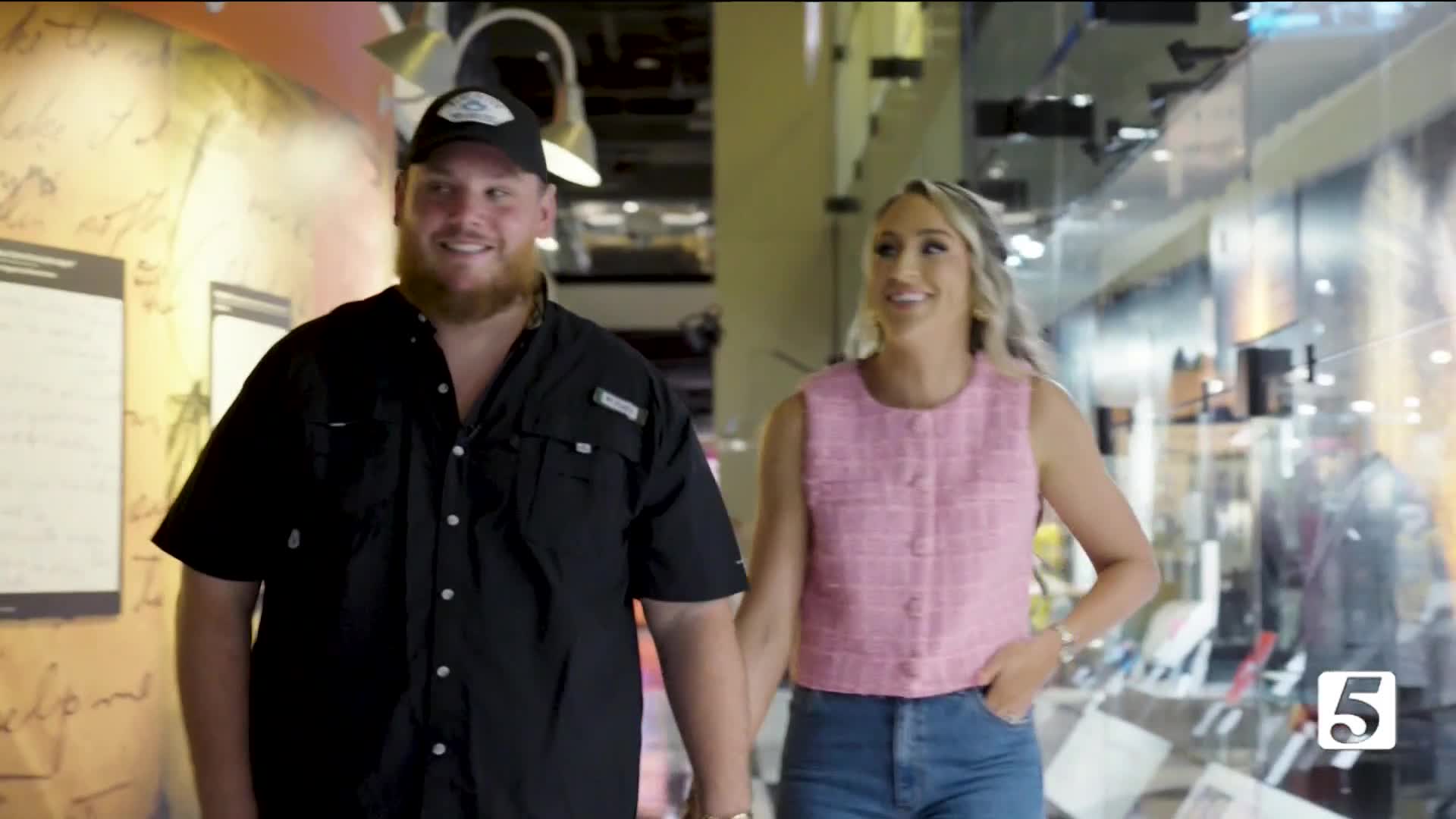 Check out the new Luke Combs exhibit at the Country Music Hall of Fame