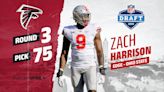 Ohio State defensive end Zach Harrison selected by the Atlanta Falcons in the NFL draft