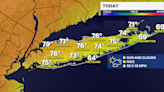 Warm temperatures with a mix of sun and clouds on Long Island