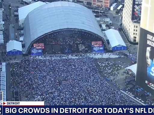 Detroit 2024 NFL Draft attendance sets Day 1 record with 275,000