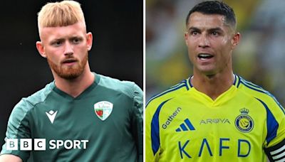 Cristiano Ronaldo v Brad Young: The test awaiting ex-TNS striker