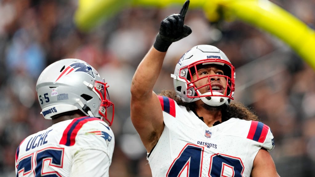 Former Patriots Super Bowl champ has high praise for LB Jahlani Tavai