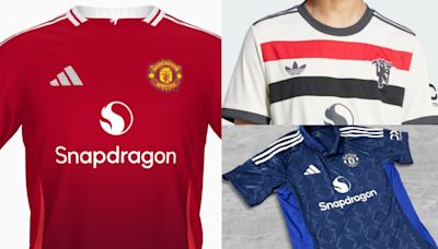 Man Utd 2024-25 kit: New home, away, third & goalkeeper jerseys, release dates, shirt leaks & prices | Goal.com English Oman