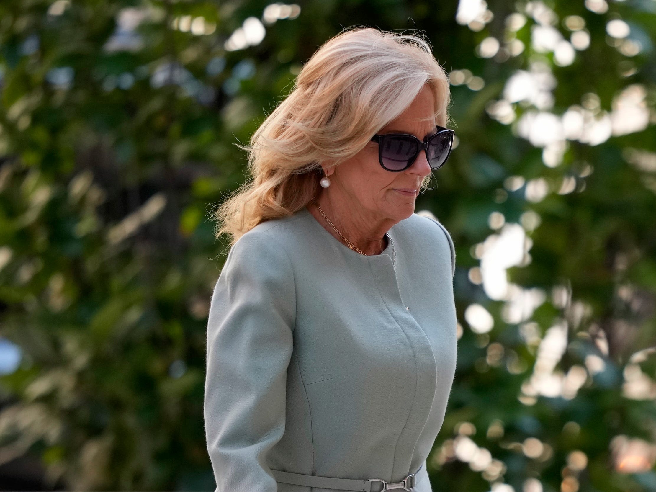 Jill Biden has attended each day of Hunter Biden's trial so far. Melania Trump missed every day of Donald Trump's.