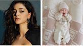 Aunties Ananya Panday, Shanaya Kapoor shower love on Alanna Panday’s son River as he turns 1 month old