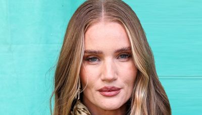 Rosie Huntingon-Whiteley exudes glamour at Burberry show amid LFW