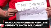 Bangladesh unrest: Nepalese students show solidarity with Bangladeshi students against the quota system