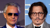 Andrea Bocelli declares Johnny Depp is a ‘rockstar loved and applauded everywhere’