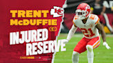 Chiefs place Trent McDuffie on IR, announce several roster moves on Tuesday