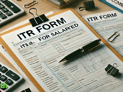 Which ITR form should salaried person use to file income tax return for FY 2023-24 (AY 2024-25)?
