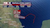 Tropical Storm Alberto officially forms; expected to make landfall this week