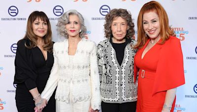 Lily Tomlin and Jane Fonda Reunite for 'Still Working 9 to 5' Documentary Premiere 44 Years After Movie
