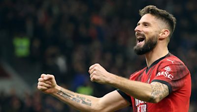 Giroud, máximo goleador de la selección francesa, dejará el Milan por Los Ángeles Galaxy