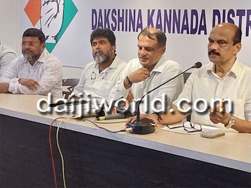 Mangaluru: District Congress president calls for MLA Bharath Shetty’s resignation