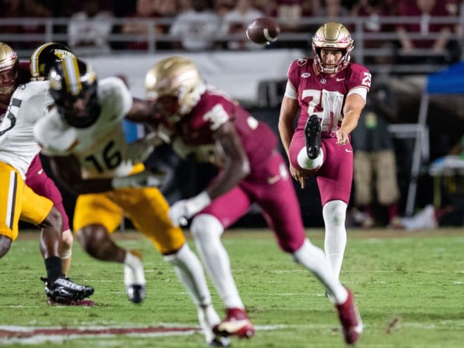 FSU punter Alex Mastromanno a first-team preseason All-American