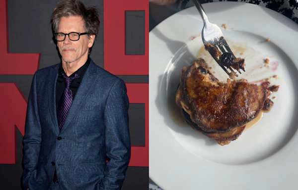 The Super-Easy Pancakes Kevin Bacon Makes Every Sunday for His Wife (Aww)